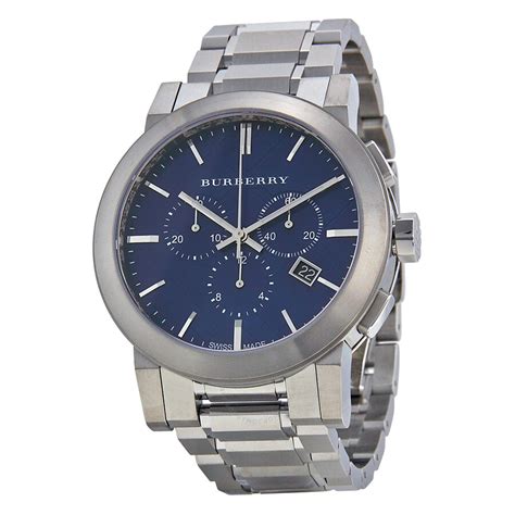 burberry 38mm stainless steel watch|men's Burberry watch sale.